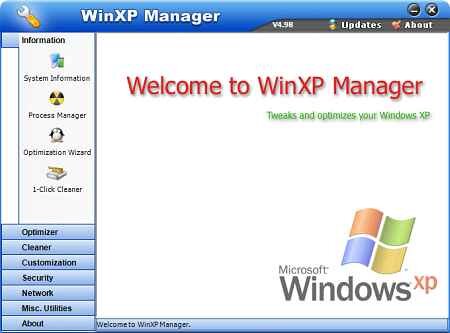 WinXP Manager 5.2.4