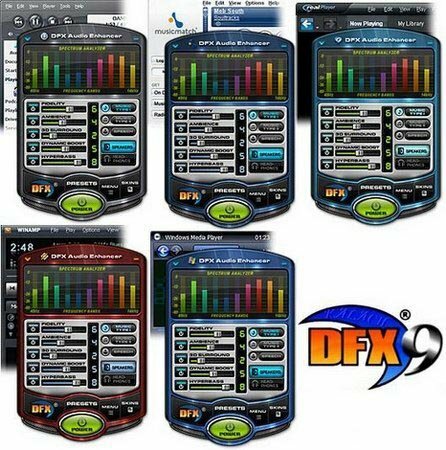 DFX Audio Enhancer v9.211 6-in-1 Final + 44 Skins