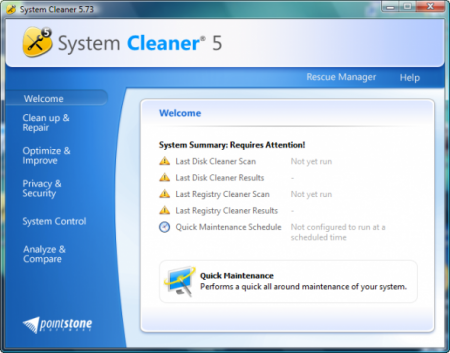 Pointstone System Cleaner 5.86.280