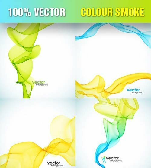 Colour Smoke Vector