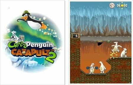 Crazy Penguin Catapult 2 - (JAVA Game)