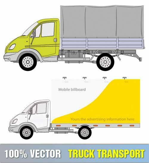 Truck Transport Vector