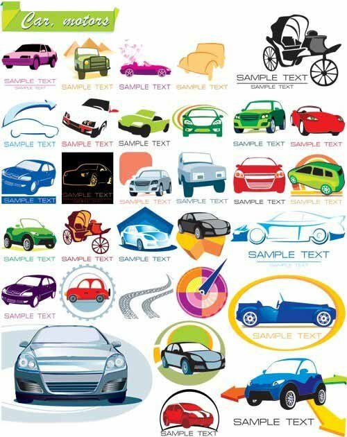 Logo cars Vector