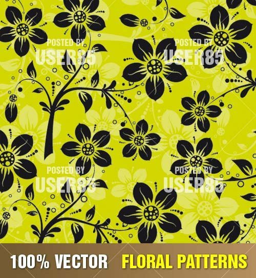 Floral Patterns Vector