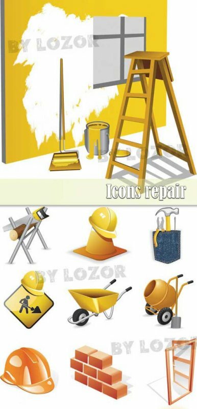 Icons Repair Vector