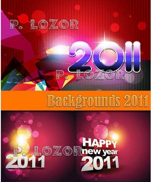 Backgrounds 2011 Vector