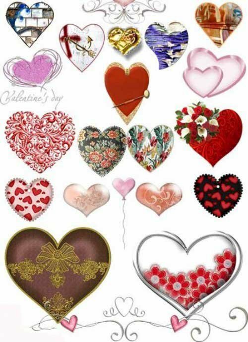 Hearts Collection Clipart